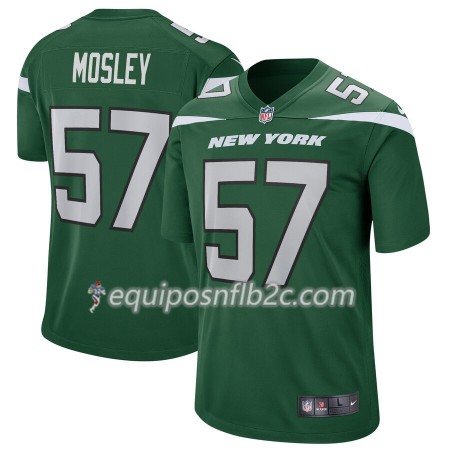 Camiseta Hombre NFL New York Jets C.J. Mosley 57  Nike Verde